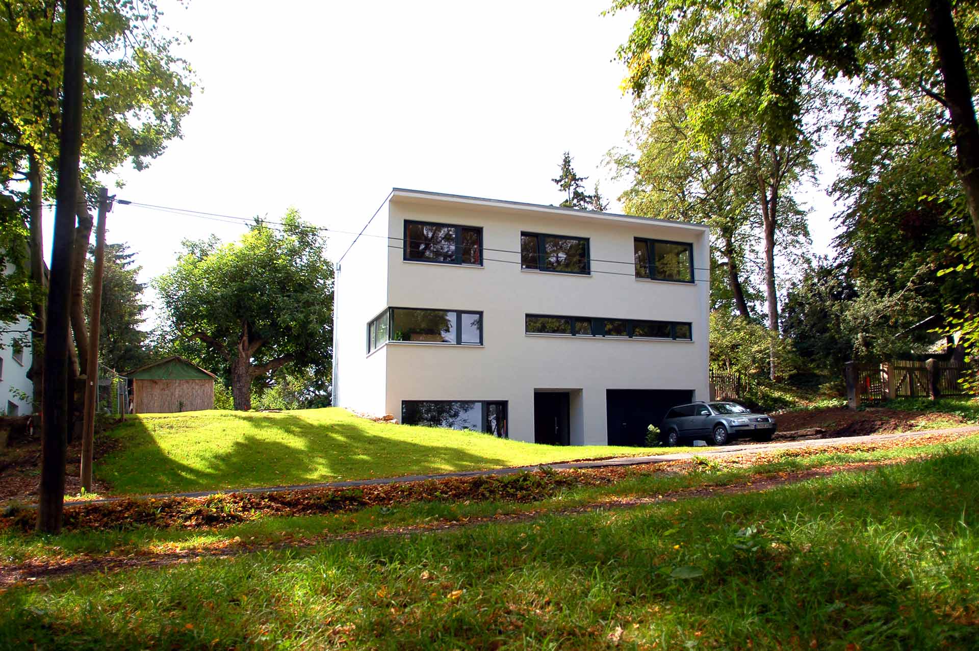 Wohn-Kubus im Bauhausgeist