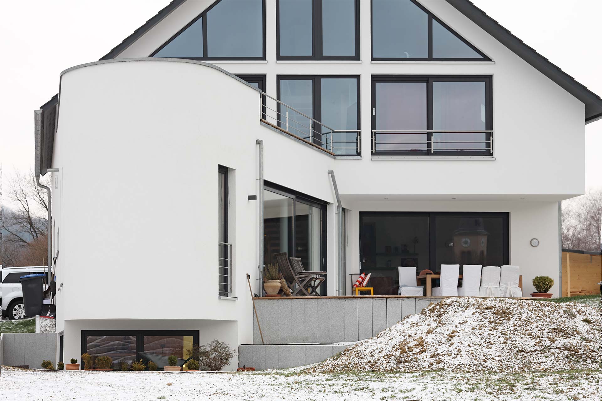 Repräsentativer Firmensitz im Wohnhaus